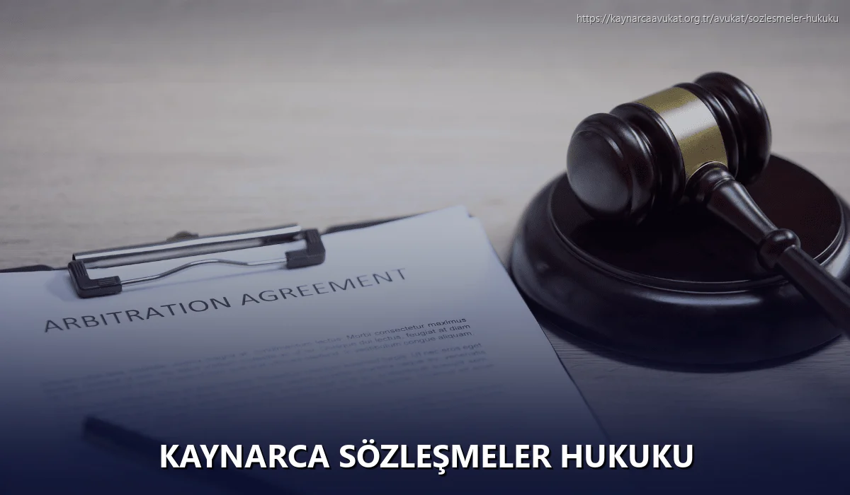 Kaynarca Sözleşmeler Hukuku